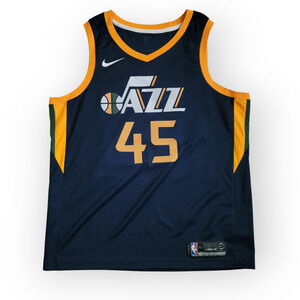Nike Donovan Mitchell 45 Utah Jazz NBA Swingman Icon 2020-2021 Jersey Men Sz XL